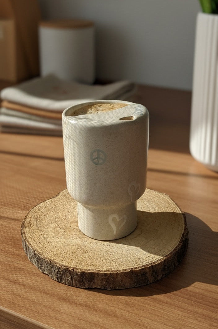 “Peace&Love” mug
